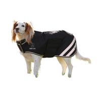 Digby & Fox Logo Waterproof Dog Coat Black (S-36Cm)