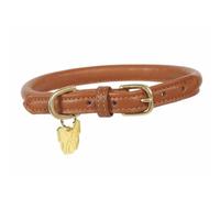 Digby & Fox Rolled Leather Buckle Dog Collar ER2101
