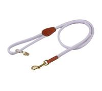 Digby & Fox Rolled Leather Dog Lead Lilac (One Size)