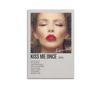 DIGERTECH MJIFEIKiss Me Once by Kylie Minogue Poster Wall Art Vintage Art Cover Room Decor Aesthetic Bedroom Posters For Bedroom 12x18inch(30x45cm) Unframe-style
