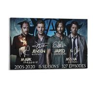 DIGERTECH Supernatural Poster Vintage Art Cover Room Decor Aesthetic for Bedroom Living Room Walls Aesthetic Poster 12x18inch(30x45cm) Frame-style