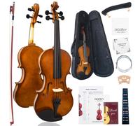 DIGERVY Violin 4/4 Full Size Kit, Violin Fiddle Set for Beginner Adult