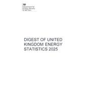 Digest of United Kingdom Energy Statistics 2025