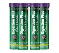 Digestion Plus Effervescent|with Artichoke Extract and Choline|20 Tablets per Tube| Citrus Flavour|from PureNutra