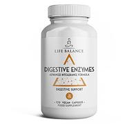 Digestive Enzymes - Advanced Intolerance Formula - for Gluten, Casein & Lactose Intolerances - 120 Pullulan Capsules - Vegan - UK Made - No Additives (120 Capsule Bottle)