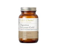 Digestive Enzymes Supplement - UDO’s Choice Enzymes Gold - 9 Plant-Based Enzymes for Protein, Fat & Carb Digestion - High Strength - Gluten Free, Dairy Free, Vegetarian - 60 Vegecaps - One a Day