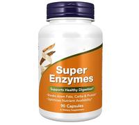 Digestive Support, Super Enzymes Non-GMO, Gluten-Free, Breaks Down Fats, Carbs & Protein, 90 Capsules