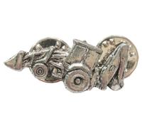 Digger Lapel Pin Badge In Velvet Pouch Or Gift Box With Free Engraving 101