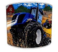 Digger Tractor Truck JCB Construction Lampshade For A Ceiling Light In 3 Sizes - Free Personalisation