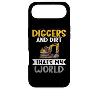 Diggers and Dirt thats my World Excavator Case for iPhone Air
