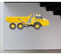 Diggers and Dumpers Chlidren Wall Art Vinyl Sticker LSWA7126 bedroom kids Version 3 (Large)