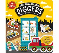 Diggers Touchy-Feely Felt Play & Learn: Early Learning Made Fun with Felt