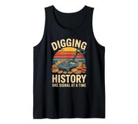 Diggin History One Signal At A Time Metal Detecting Tank Top