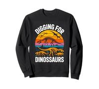 Digging For Dinosaurs Paleontologist T Rex Fossil Hunter Sweatshirt