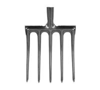Digging Fork Garden Fork Tool Carbon Steel Garden Digging Spading Fork Practical Gardening Equipment (B)