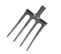 Digging Fork Garden Fork Tool Carbon Steel Garden Digging Spading Fork Practical Gardening Equipment (A)