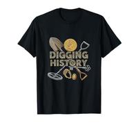 Digging History Relic Hunter Metal Detector T-Shirt