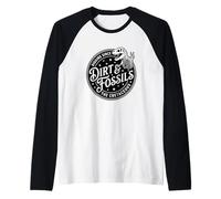 Digging Since Cretaceous Funny Dinosaur Fossils Raglan Baseball Tee
