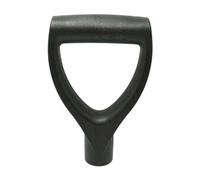 Digging Tool Handle, Spade Handle Garden Fork Shovel D Shaped Plastic Grip for Digging Raking Tools Black, Rake Replacement
