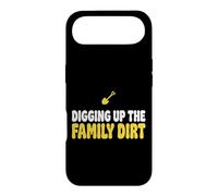 Digging Up The Family Dirt Genealogist Ancestry Researcher Case for iPhone Air