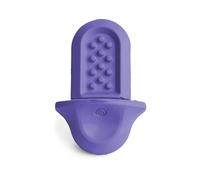 Diggs Groov Crate Training Aid for Puppies and Nervous Dogs - Calming Lick Mat for Crate Training & Separation - Puppy Enrichment Toy with Freezer Shell - BPA-Free - (Lavender)