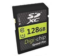 Digi Chip 128GB SDXC Class 10 Memory Card For Canon Powershot SX620, SX500 IS, SX730 HS, EOS 250D, G7 Mark II, G7 Mark III, G9 X Mark II