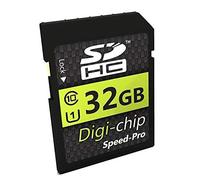 Digi-Chip 32 GB 32 GB UHS-1 CLASS 10 SD SDHC Memory Card for Sony Cybershot DSC-HX400V, DSC-WX220, DSC-H300, DSC-H400, DSC-WX350, DSC-W800, DSC-WX500 and DSC-HX90V