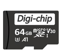 Digi-Chip 64GB Micro SD Memory Card for Outikel WP5, WP26, WP27, WP28, WP30, WP30 Pro, WP32 mobile phones Class 10 UHS-1 MicroSD
