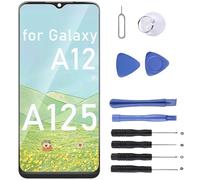 digi marker A12 Screen Replacement for Samsung Galaxy A12 SM-A125F,LCD Display Touch Screen Digitizer Assembly Replacement Parts with Repair Tools Kit