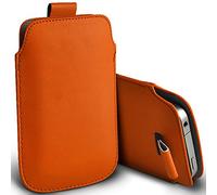 Digi Pig® Durable Protective Phone Pouch Cover With Easy Access Pull Tab For NOKIA 130 (2017) Mobiles - Orange