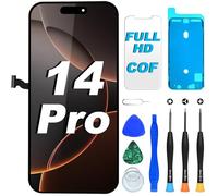 DIGI4U LCD for iPhone 14 Pro Screen Replacement, 6.1'' Full HD Face ID True Tone 1:1 Display COF Screen for iPhone 14 Pro Display Digitizer Assembly, with Repair Tools Kit for iPhone 14 Pro LCD