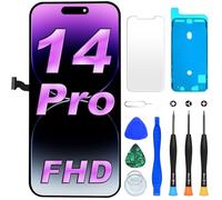 DIGI4U LCD Screen Replacement for iPhone 14 Pro, 6.1'' Full HD Face ID Truetone 1:1 Display COF Screen for iPhone 14 Pro Display Digitizer Assembly, with Repair Tools Kit for iPhone 14 Pro LCD
