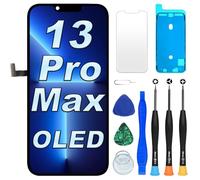 DIGI4U OLED for iPhone 13 Pro Max Screen Replacement, 6.7'' FHD COF NOT LCD Screen for iPhone 13 Pro Max Display Digitizer Assembly, with Repair Tool Kit for iPhone Replacement