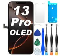 DIGI4U OLED for iPhone 13 Pro Screen Replacement, 6.1'' FHD COF [360° Viewing] NOT LCD Screen for iPhone 13 Pro Display Digitizer Assembly, with Repair Tool Kit for iPhone 13 Pro Replacement