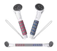 Digicharge 3-in-1 Handle Attachment Compatible with Meta Quest 3S / 3S Xbox Edition / Quest 3 Accessories, Beat Saber Grips Poles, VR Gorilla Tag Controller Extension Grip, for Golf Club Attachment
