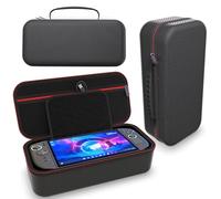Digicharge Carrying Case for Lenovo Legion Go 2, Hard Protective Cover with Accessory Storage, Black, 30x15x7cm