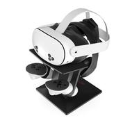Digicharge VR Headset Stand for Meta Quest 3S / Quest 3 Oculus Quest 2 VR Mount Display Storage for Headset and Touch Controllers