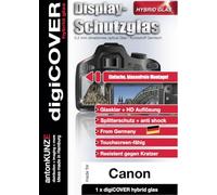 digiCOVER Hybrid Glass Screen Protector for Canon PowerShot V1