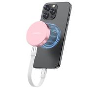 DigiEra 1TB Magnetic Portable SSD - USB 3.2 Gen 2x2 External Solid State Drive, Up to 2000MB/s High-Speed Transfer, Compatible with iPhone 15/16 Series and Other USB-C Devices, Model LPS2000M-3, Pink