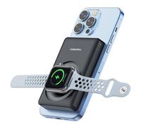 DigiEra Magnetic Wireless Power Bank 5000mAh, 20W Fast Charging Portable Charger with MagSafe Compatibility, Magnetic Portable SSD Mode, USB-C Input/Output, Compact Backup Battery for iPhone