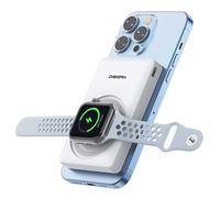 DigiEra Magnetic Wireless Power Bank 5000mAh, 20W Fast Charging Portable Charger with MagSafe Compatibility, Magnetic Portable SSD Mode, USB-C Input/Output, Compact Backup Battery for iPhone