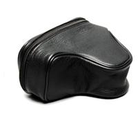 digiETUI Leather Sony Alpha 6600/6700 / 7C / 7CII / 7CR incl. 16-50 Lens, Black, Case