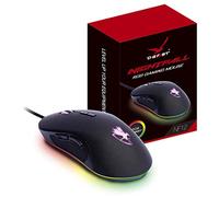 Digifast Nightfall NF12 RGB Gaming Mouse, Symmetrical Design, 50 Million Click Durability, Programmable Buttons, Dynamic DPI Switching, Customized Color, DPI for Windows PC Gamers (Black)