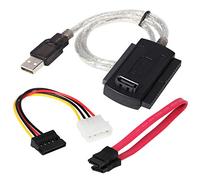 DIGIFLEX SATA IDE to USB Adapter Cable for Hard Disk HDD - 2.5/3.5 - Supports SATA HDD, 2.5" & 3.5" hard disk, CD-ROM, DVD-ROM, CD-RW, COMBO device, DVD-RW to computer with USB 2.0