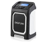 Digifunk Work Site Radio, Usb Rechargeable, Dab+, Dab, Fm, Bluetooth, Aux Input, Ip65 Waterproof