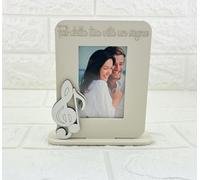Digiglio Bomboniere Favour Photo Frame with Musical Notes, Beige, Wood, Make Your Life a Dream, Music Theme Decoration