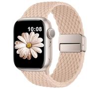 DigiHero Braided Loop Compatible with Apple Watch Straps Women 40mm 44mm 42mm 46mm 41mm 45mm 38mm, Sport Stretchy Nylon iWatch Strap with Magnetic Buckle for Series 11 10 9 8 7 6 5 4, SE 3 2 1