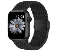 DigiHero Braided Loop Compatible with Apple Watch Straps Women 40mm 44mm 42mm 46mm 41mm 45mm 38mm, Sport Stretchy Nylon iWatch Strap with Magnetic Buckle for Series 11 10 9 8 7 6 5 4, SE 3 2 1