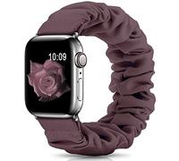 DigiHero Compatible for Apple Watch Straps Scrunchie 40mm 42mm 44mm 41mm 38mm 45mm 46mm, Soft Printed Elastic Solo Loop Straps Women Compatible with iwatch Series 11 10 9 8 7 6 5 4, SE 3 2 1,Color A
