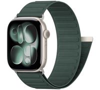 DigiHero Magnetic Nylon Loop Strap Compatible with Apple Watch Straps 44mm 46mm 40mm 42mm 49mm 45mm 41mm 38mm, Men Women Sport Band for iWatch Series 11 10 9 8 7 6 5 4, Ultra SE 3 2 1, Green